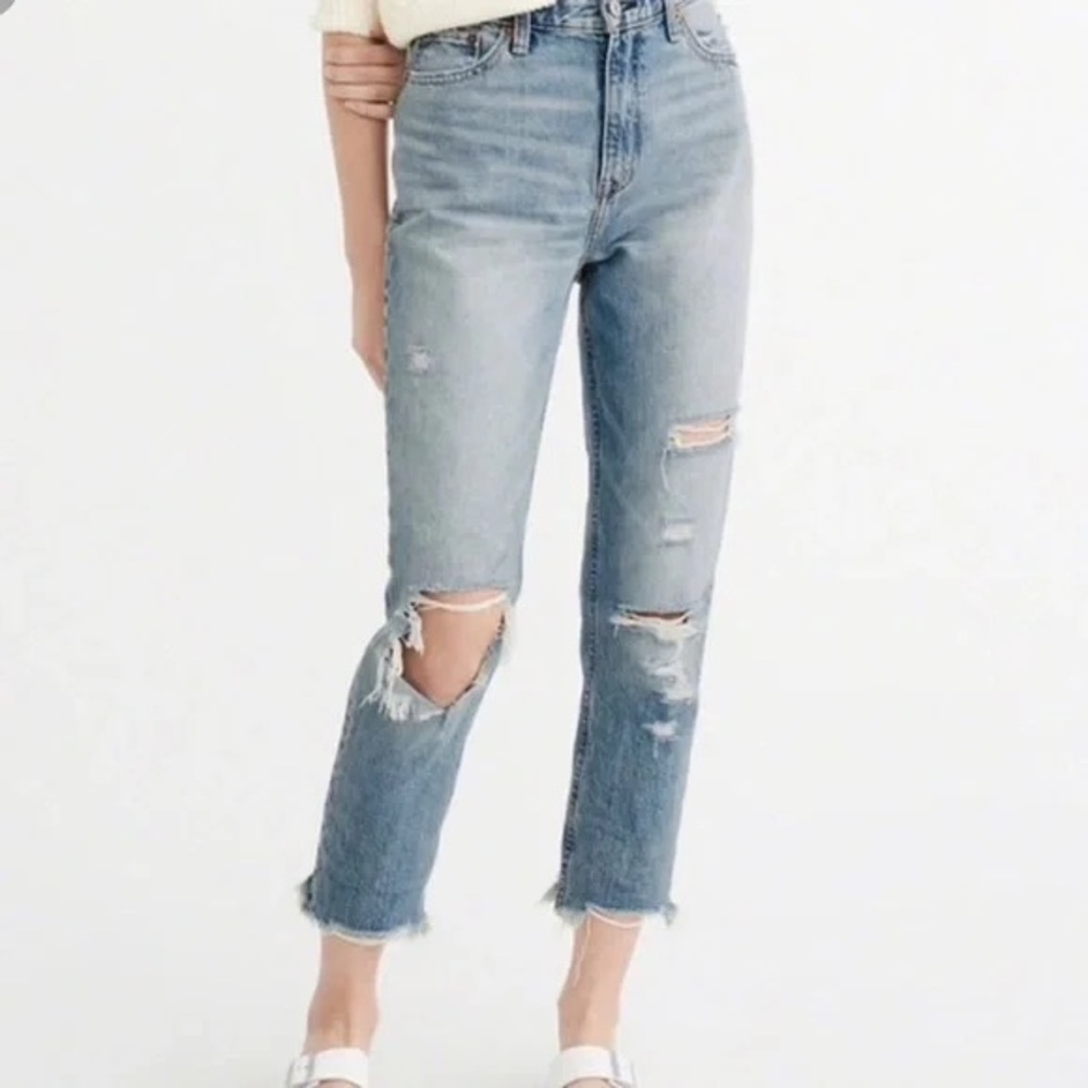 Abercrombie & Fitch High-Rise Slim Jeans
